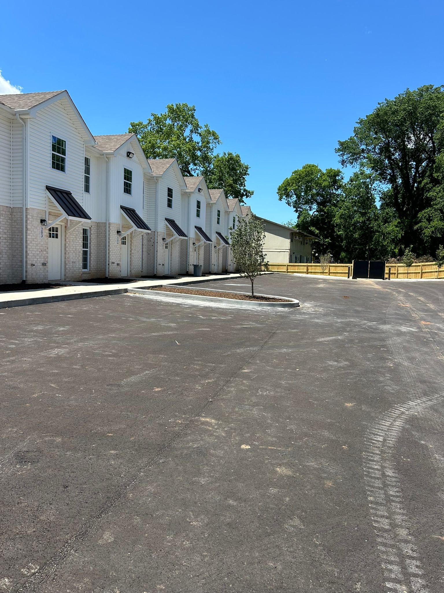 Concrete paving and site work completed by Forge Build Group